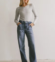 Long sleeves top in grey