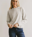Long sleeves sweater in grey