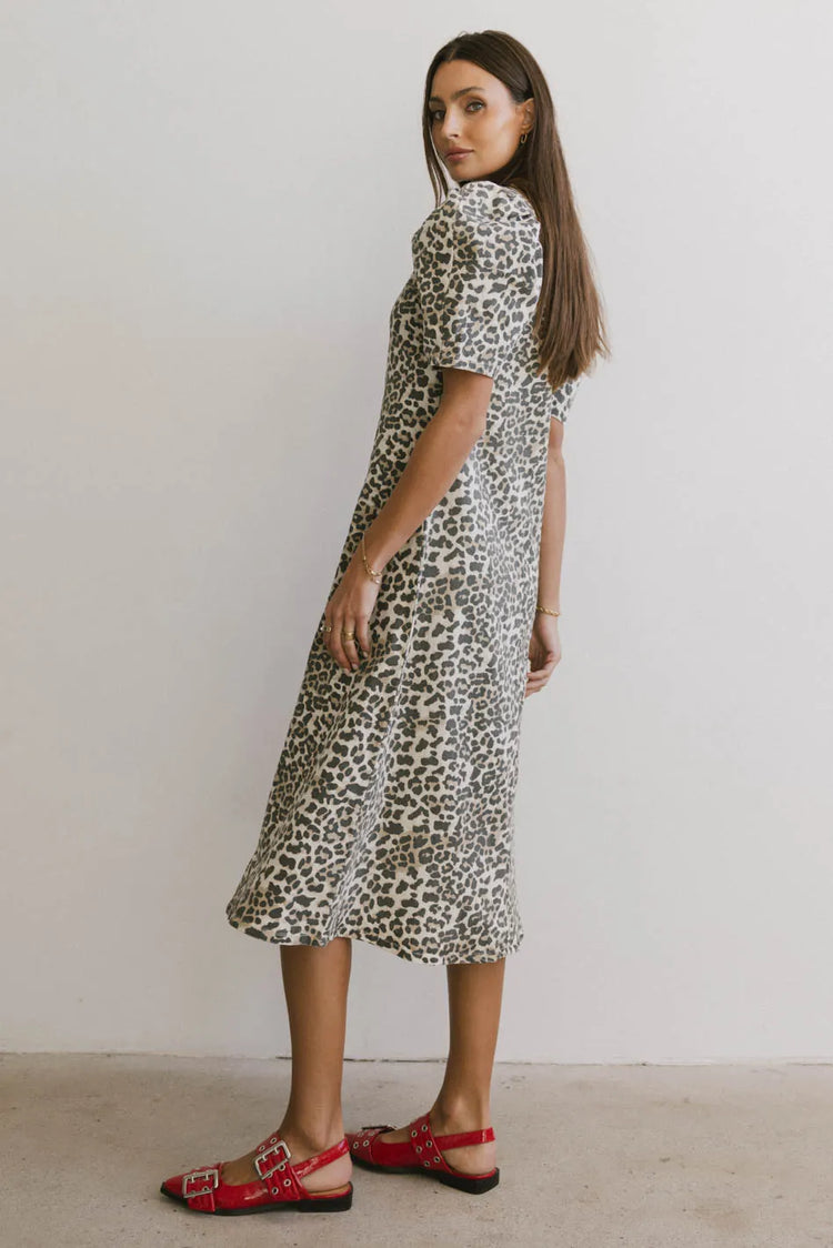 Leopard print dress