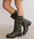 Buckle boots