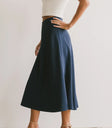 Blue skirt