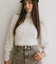 Top in ivory
