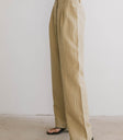 LINEN PANTS WITH STRIPES