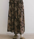 Elastic waist skirt