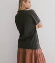 Charcoal basic top