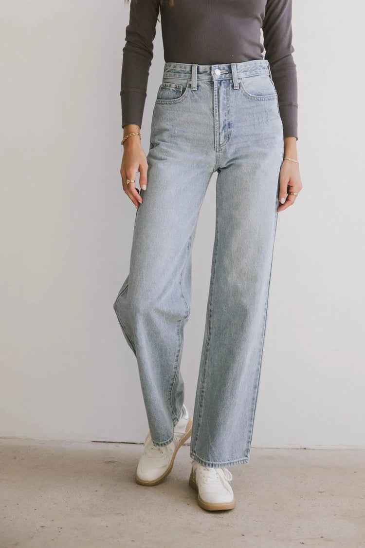 Straight leg pants