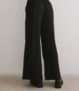 Woven pants in black