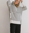 Hoodie sweater in black