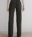 Two back pocket denim in grey