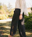 oversized charcoal pants