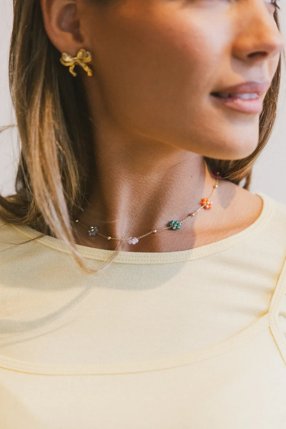 Floral necklace