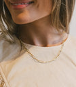 Chain necklace in gold