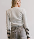 Plain color top in grey