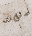 Silver earrings